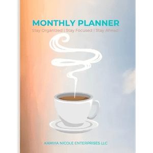 Monthly Planner: Stay Organized Stay Focused Stay Ahead - Paperback H871-10931477053713