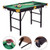 47 Inch Folding Billiard Table with Cues and Brush Chalk -Green B593-SP36565color