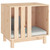  Dog House Natural Wood Solid Pine Wood Medium Durable Dog House A949-822476