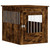  Dog Crate Furniture Smoked Oak Engineered wood, steel A949-838334