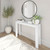 Solid Wooden Modern Accent Console Table / Sofa Table in White Wood Finish Q280-WBSCT129257463