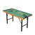 54-inch Green Fleece Top Pool Table Set with Balls Cues and Rack Q280-HCPTSM10794256371
