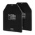  Weight Vest Plates, 14.5 LB Pairs, Premium Steel Weighted plates, Contoured Ergonomic Fit  WODs, A E415-BXGBPBSP145LFBXJ5V0