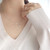 Fashion Double Loop Cross 925 Sterling Silver Necklace R866-HFH_529012761025