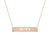 Gold Cutout HOPE Plate Necklace T226-9485629489471