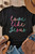 Black Love Like Jesus Crew Neck Graphic Tee T543-8786263572722