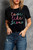 Black Love Like Jesus Crew Neck Graphic Tee T543-8786263572722