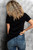 Black Love Like Jesus Crew Neck Graphic Tee T543-8786263572722