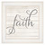 Simple Words Faith 1 White Framed Print Wall Art N270-415522