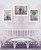 Set Of Three Love Life And Lavender White Framed Print Wall Art N270-408015