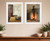 Set Of Two What I Love Most 1 White Framed Print Wall Art N270-405992