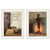 Set Of Two What I Love Most 1 White Framed Print Wall Art N270-405992