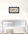 Love Begins at Home 2 Black Framed Print Wall Art N270-407415