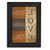 Love 3 Black Framed Print Wall Art N270-405523