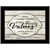 Our Family Values 3 Black Framed Print Wall Art N270-404766