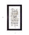 Family 3 Black Framed Print Wall Art N270-416111