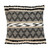Black And Sand Woven Decorative Pillow N270-383173