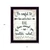Be Careful 2 Black Framed Print Wall Art N270-404288