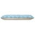 14" X 36" Light Blue And Off-White 100% Cotton Geometric Zippered Pillow N270-517320