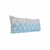14" X 36" Light Blue And Off-White 100% Cotton Geometric Zippered Pillow N270-517320