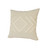 20" X 20" Birch And White 100% Cotton Geometric Zippered Pillow N270-516970
