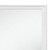 38" White Square Wood Framed Accent Mirror N270-482395