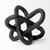 Petite Black Metal Chain Link Sculpture N270-392513