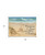Sand Castle 1 White Framed Print Wall Art N270-407571