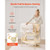 Baby Changing Table, Foldable Diaper Change Station with 2 Fabric Drawers, Side Basket & Hanging Ro E415-ZDNBTMSHXWDDEP23F001V0