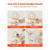 Baby Changing Table, Foldable Diaper Change Station with 2 Fabric Drawers, Side Basket & Hanging Ro E415-ZDNBTMSHXWDDEP23F001V0