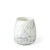 8" Gray and Cream Marble Design Glass Vase N270-397554