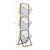 3-Tier Fruit Basket Stand with Adjustable Heights - Color: Black D681-KC53790