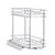 Pull Out Spice Rack Organizer for Cabinet, 2 Tier Slide Out Spice Rack Organizer, Heavy Duty Metal  E415-DLJL10YC2CDGLXWR9001V0