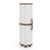 Plastic Kitchen Pantry with 4 Adjustable Shelves and Single Door for Living Room and Kitchen-Beige  D681-JZ10441BE