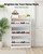 Shoe Cabinet with 3 Flip Drawers, Modern Shoes Storage Cabinet with Anti-Tipping Device, Freestandi E415-BCGBMJQTCZXJQU2HI001V0