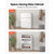 Shoe Cabinet with 3 Flip Drawers, Modern Shoes Storage Cabinet with Anti-Tipping Device, Freestandi E415-BCGBMJQTCZXJQU2HI001V0