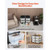 Plastic Storage Drawers, 2 Pack Storage Organizer Drawer, 6 Drawers Closet Organization and Storage E415-CWCT1YKLDD1GCPFV6001V0