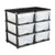 Plastic Storage Drawers, 2 Pack Storage Organizer Drawer, 6 Drawers Closet Organization and Storage E415-CWCT1YKLDD1GCPFV6001V0