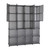 20 Cube Organizer Stackable Plastic Cube Storage Shelves Design Multifunctional Modular Closet Cabi T575-S0671284752