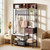 Hall Tree, 70.9 in Coat Rack with Shoe Bench & 2 Drawers, 3-in-1 Freestanding Shoe Rack Storage Org E415-TYDGNYMJZHXD9REN9001V0