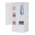 8 Cube Organizer Stackable Plastic Cube Storage Shelves Design Multifunctional Modular Closet Cabin T575-S0671266994