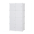 8 Cube Organizer Stackable Plastic Cube Storage Shelves Design Multifunctional Modular Closet Cabin T575-S0671266994