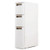 3-Tier Narrow Storage Cabinet  Slim Rolling Cart with 3 Drawers and 2 Removable Dividers-S - Color: D681-JV14602BE-3