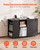 3 Drawer Wooden File Cabinet, Mobile Filing Cabinet with Power Strip, Lockable Rolling File Storage E415-MZHXWJJDDBHBC728M001V1