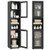 Tall Bathroom Storage Cabinet 67 Inches Freestanding Storage Organizer-White B593-JV13276