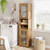 Tall Bathroom Storage Cabinet 67 Inches Freestanding Storage Organizer-White B593-JV13276