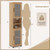 Tall Bathroom Storage Cabinet 67 Inches Freestanding Storage Organizer-White B593-JV13276