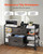 2 Drawers Metal File Cabinet, Lateral Filing Cabinet with Lock and 6 Open Shelves, Wooden Wide Fili E415-JSHXWJGJDDMZW3F0X001V1