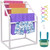 Towel Rack, 5 Bars Outdoor PVC Towel Holder, Freestanding Pool Towel Hanger Stand with Clips, Bag & E415-MJJBSTXGBDDW50V7JV0