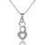 Love Story Three Phases Of Love Necklace F369-5333035909